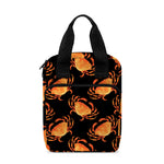 Watercolor Crab Pattern Print Bible Tote Bag