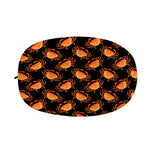 Watercolor Crab Pattern Print Car Side Mirror Covers