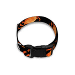 Watercolor Crab Pattern Print Dog Collar