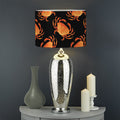 Watercolor Crab Pattern Print Drum Lamp Shade