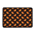 Watercolor Crab Pattern Print Kitchen Mat