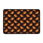 Watercolor Crab Pattern Print Kitchen Mat