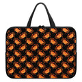 Watercolor Crab Pattern Print Laptop Sleeve With Handle
