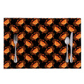 Watercolor Crab Pattern Print Placemat