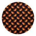 Watercolor Crab Pattern Print Round Blanket