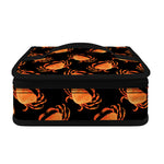 Watercolor Crab Pattern Print Small Lunch Bag