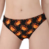 Watercolor Crab Pattern Print Women's Panties