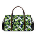 Watercolor Crane Bird Pattern Print Duffel Bag