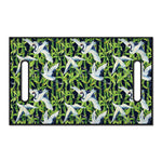 Watercolor Crane Bird Pattern Print Golf Cart Seat Cover