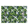Watercolor Crane Bird Pattern Print Placemat