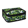 Watercolor Crane Bird Pattern Print Small Lunch Bag