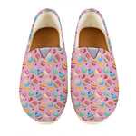 Watercolor Cupcake Pattern Print Casual Shoes