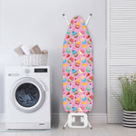 Watercolor Cupcake Pattern Print Ironing Board Cover