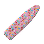 Watercolor Cupcake Pattern Print Ironing Board Cover
