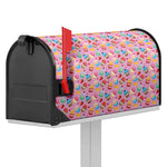 Watercolor Cupcake Pattern Print Mailbox Cover