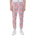 Watercolor Cupcake Pattern Print Joggers