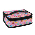 Watercolor Cupcake Pattern Print Small Lunch Bag
