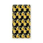 Watercolor Daffodil Flower Pattern Print Baby Crib Sheet