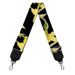 Watercolor Daffodil Flower Pattern Print Bag Strap