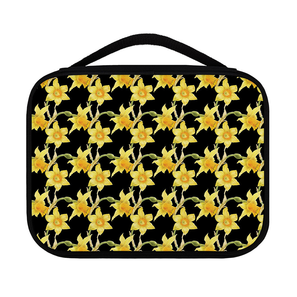 Watercolor Daffodil Flower Pattern Print Classic Bible Case
