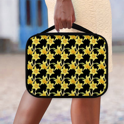 Watercolor Daffodil Flower Pattern Print Classic Bible Case