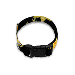 Watercolor Daffodil Flower Pattern Print Dog Collar