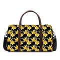 Watercolor Daffodil Flower Pattern Print Duffel Bag
