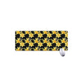 Watercolor Daffodil Flower Pattern Print Extended Mouse Pad