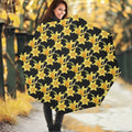 Watercolor Daffodil Flower Pattern Print Foldable Umbrella