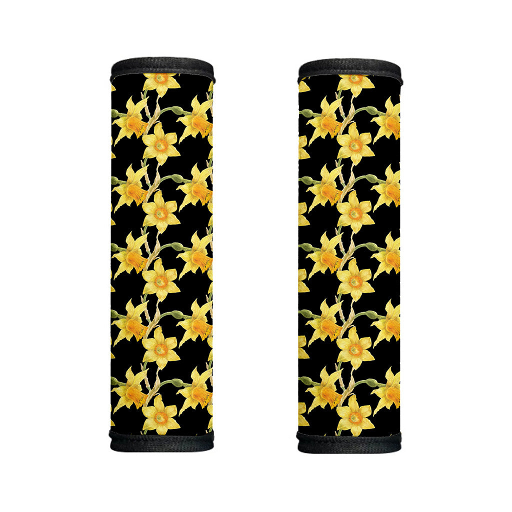 Watercolor Daffodil Flower Pattern Print Handle Covers