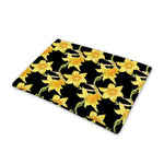 Watercolor Daffodil Flower Pattern Print Pet Cooling Mat Cover