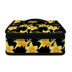 Watercolor Daffodil Flower Pattern Print Small Lunch Bag