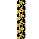 Watercolor Daffodil Flower Pattern Print Table Runner