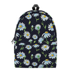 Watercolor Daisy Floral Pattern Print Backpack