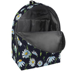 Watercolor Daisy Floral Pattern Print Backpack