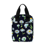 Watercolor Daisy Floral Pattern Print Bible Tote Bag