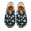 Watercolor Daisy Floral Pattern Print Casual Shoes