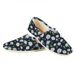 Watercolor Daisy Floral Pattern Print Casual Shoes
