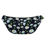 Watercolor Daisy Floral Pattern Print Fanny Pack