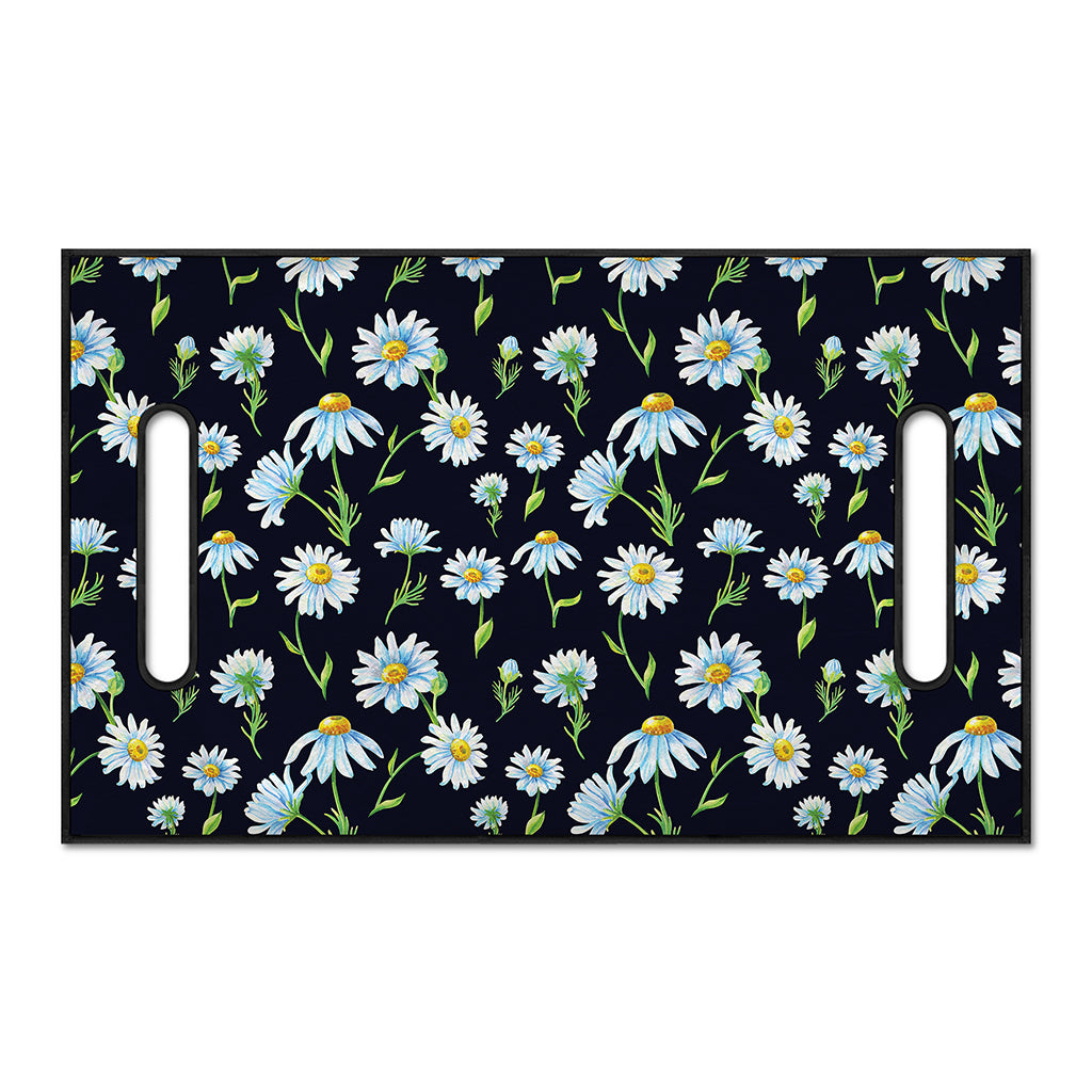 Watercolor Daisy Floral Pattern Print Golf Cart Seat Cover