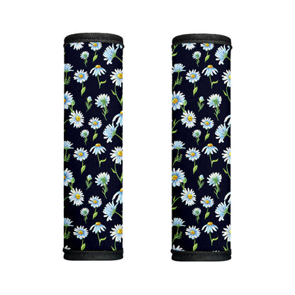 Watercolor Daisy Floral Pattern Print Handle Covers