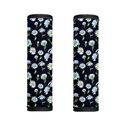 Watercolor Daisy Floral Pattern Print Handle Covers