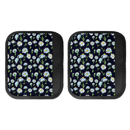 Watercolor Daisy Floral Pattern Print Handle Covers