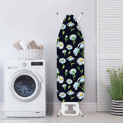 Watercolor Daisy Floral Pattern Print Ironing Board Cover