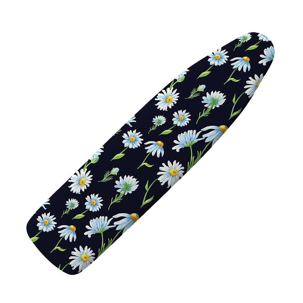Watercolor Daisy Floral Pattern Print Ironing Board Cover