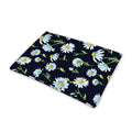 Watercolor Daisy Floral Pattern Print Pet Cooling Mat Cover