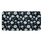 Watercolor Daisy Floral Pattern Print Towel