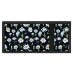 Watercolor Daisy Floral Pattern Print Trifold Wallet