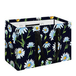 Watercolor Daisy Floral Pattern Print Utility Tote Bag