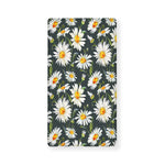Watercolor Daisy Flower Pattern Print Baby Crib Sheet
